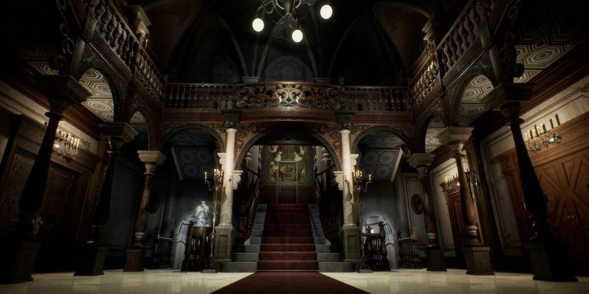 The Spencer Mansion from Resident Evil HD Remaster