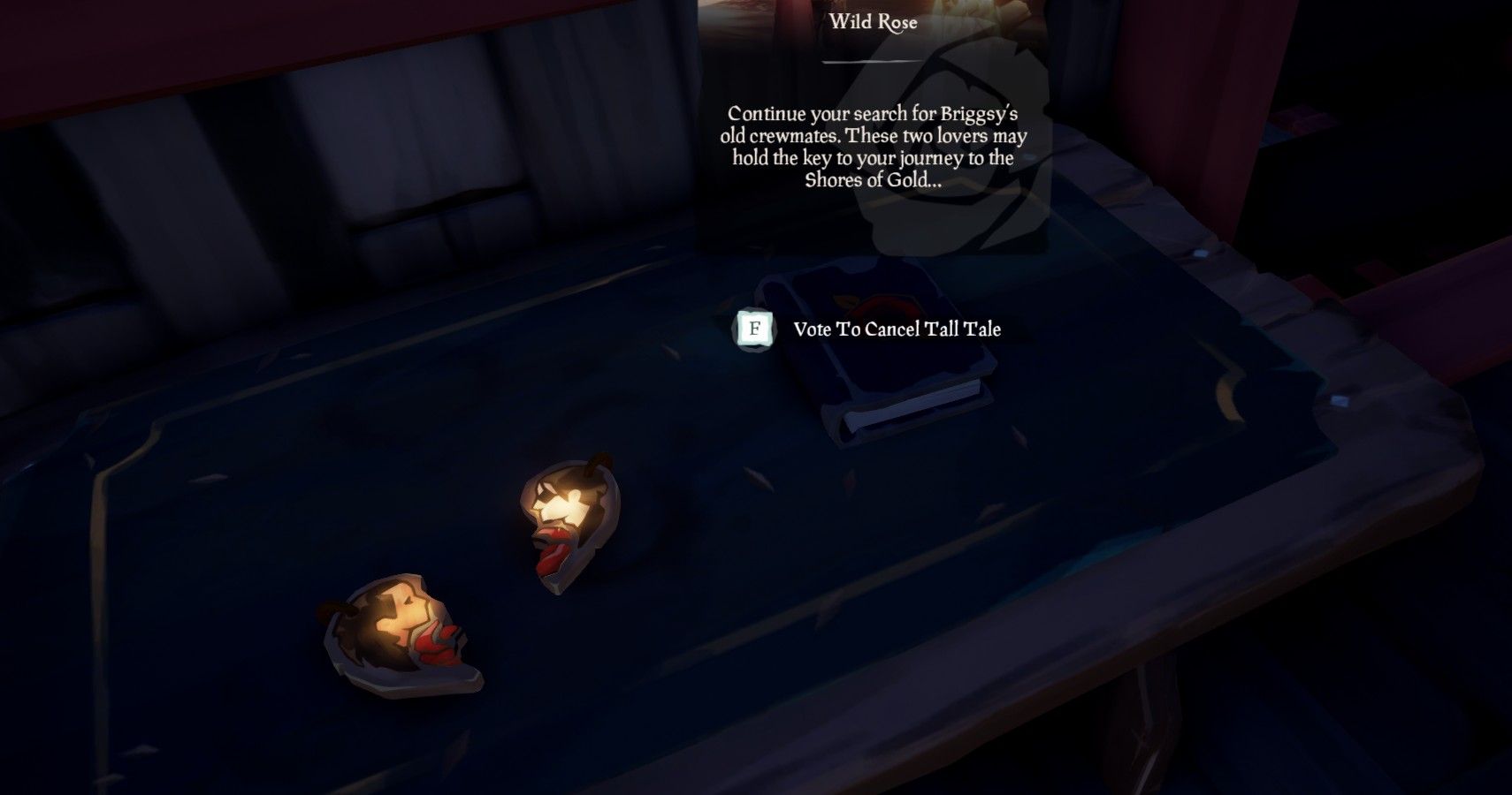 Rose and George's Pendants in Sea of Thieves