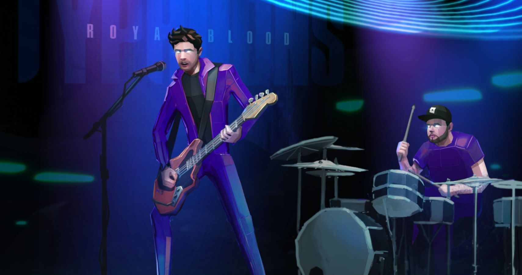 Roblox Hosting A Royal Blood In Game Concert During Bloxy Awards - roblox guitar songs