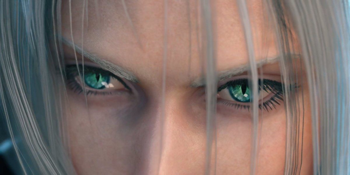 Final Fantasy VII Remake: Sephiroths katzenartige Mako-Augen