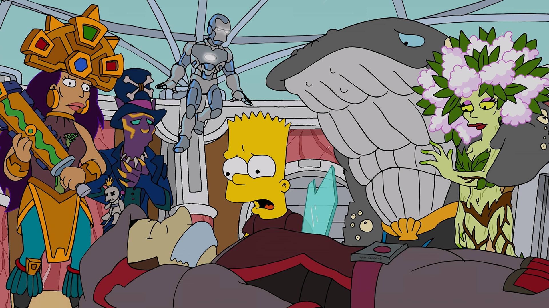 The Simpsons Avengers parody