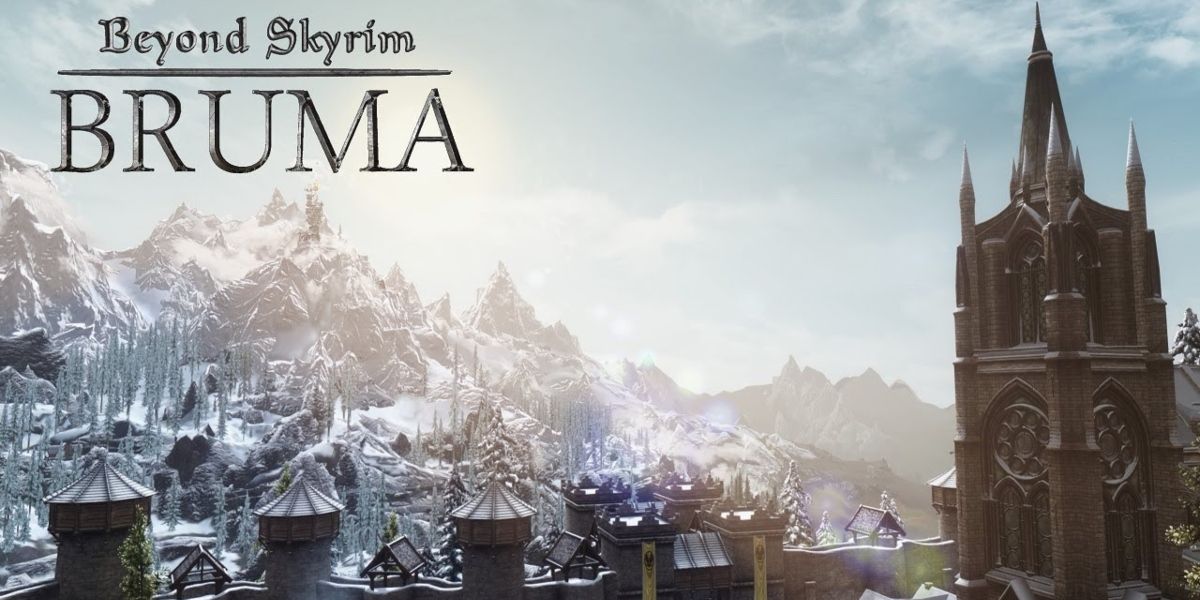 A promotional image for Beyond Skyrim - Bruma