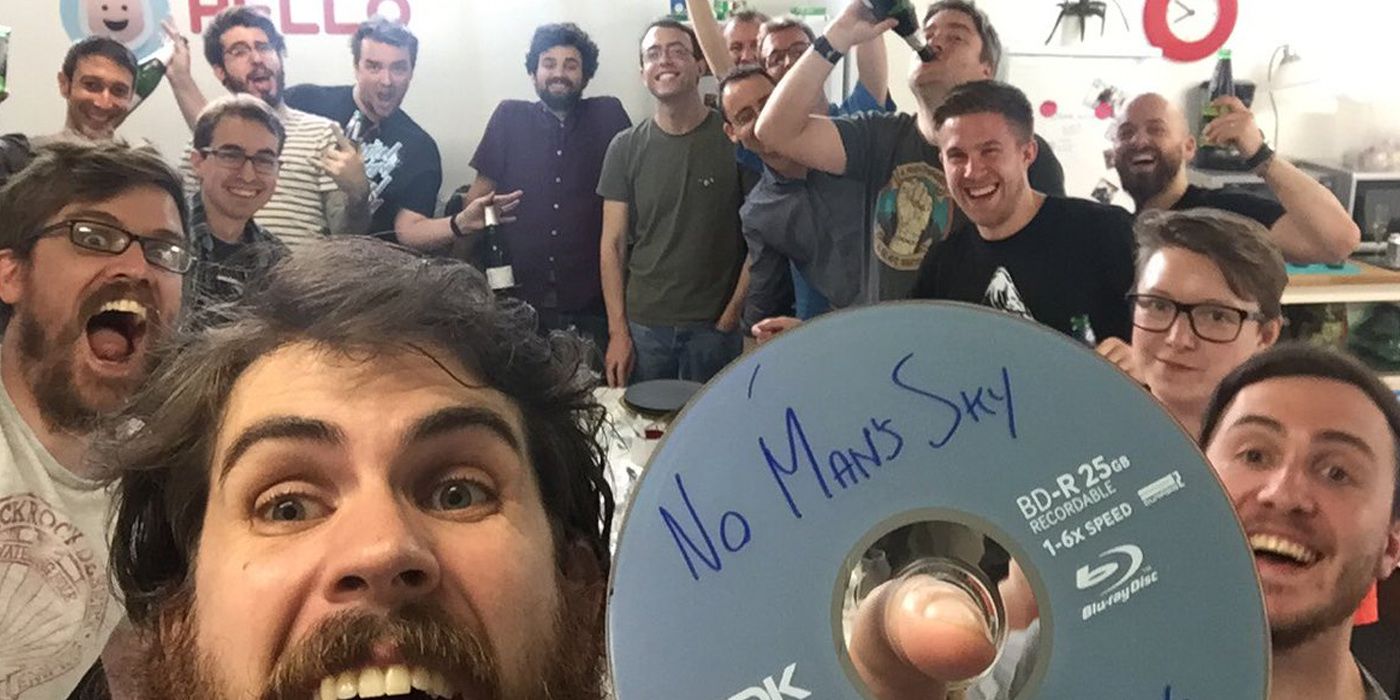 No Man's Sky: The Infamous Photo When The Game Went Gold