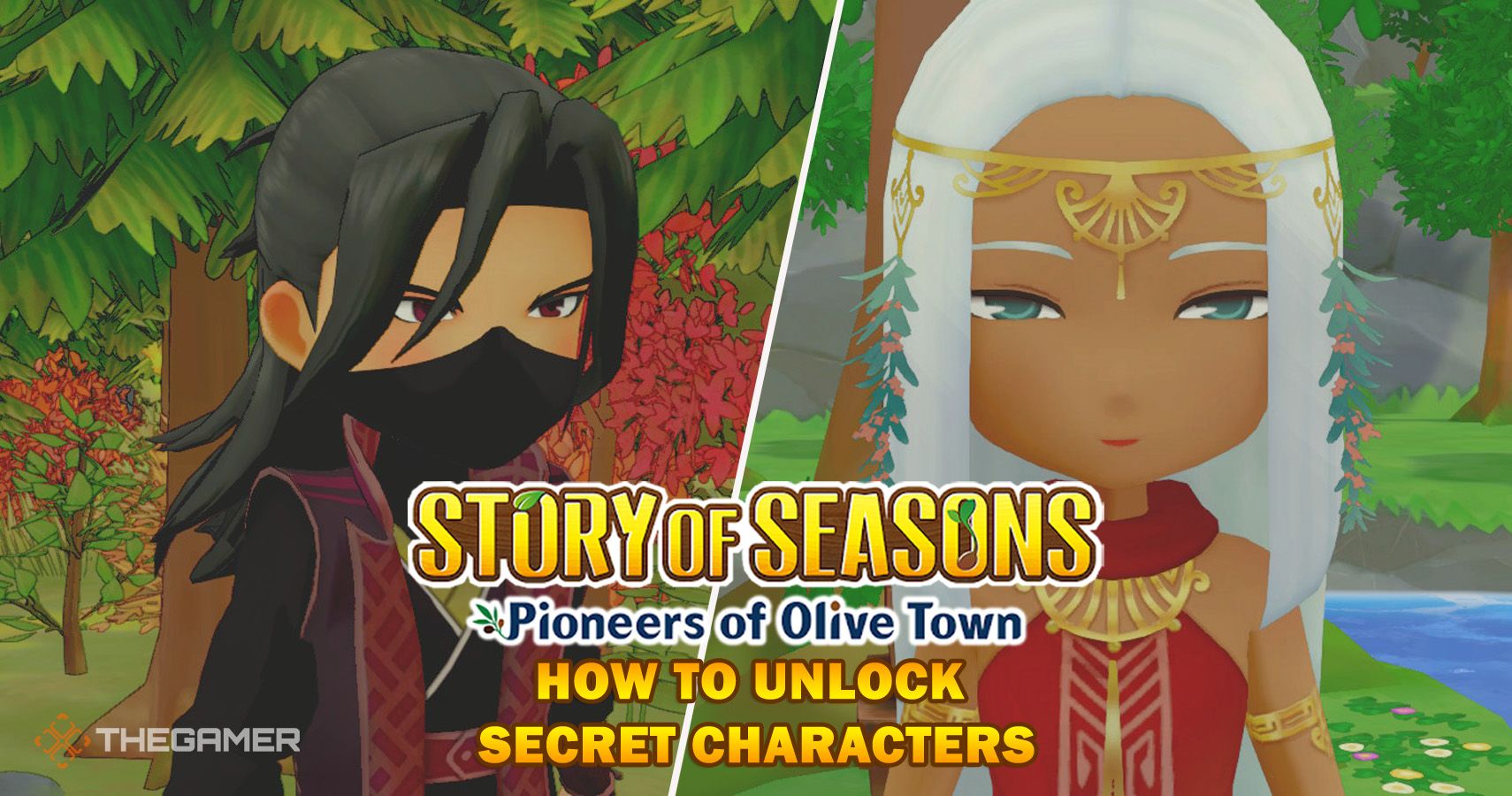 Story Of Seasons- Pioneers Of Olive Town - How To Unlock Secret Characters