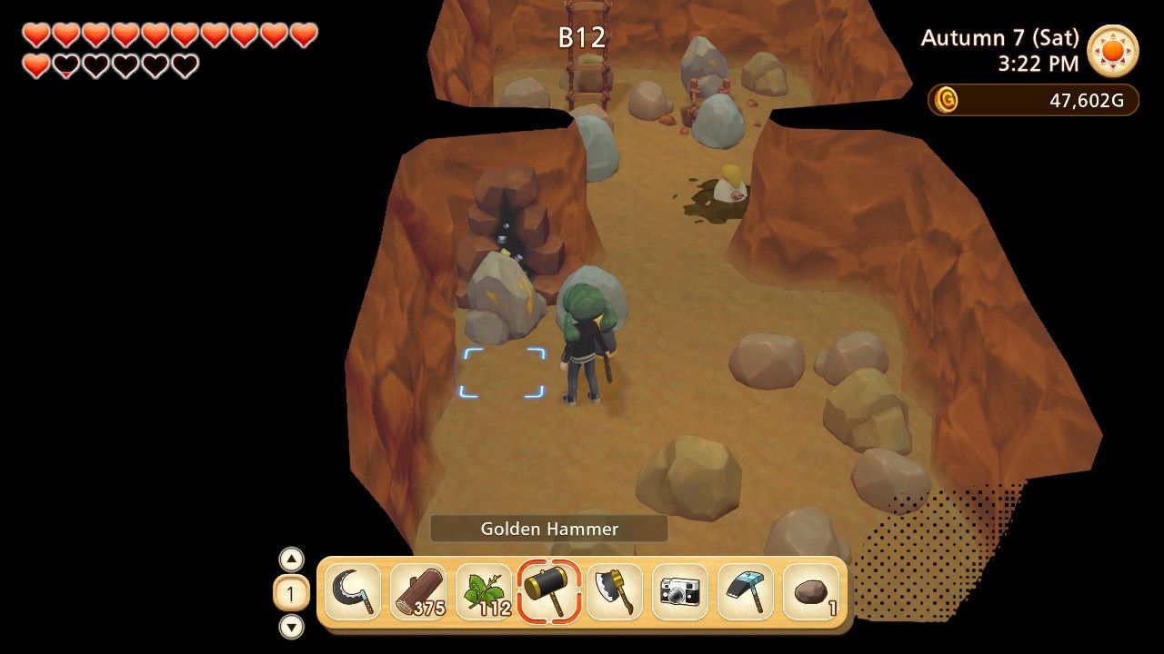 Story of Seasons Pioneers of Olive Town Gold Ore in the Third Mine