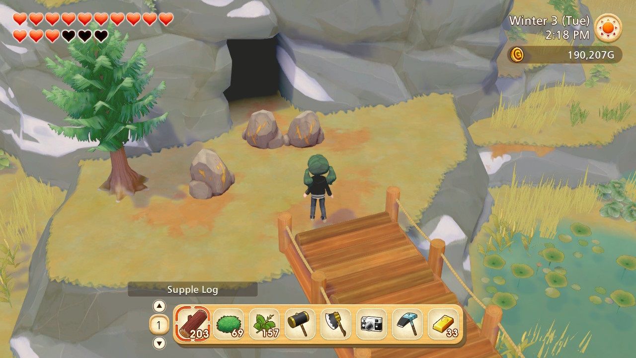 Story of Seasons Pioneers of Olive Town Third Mine entrance