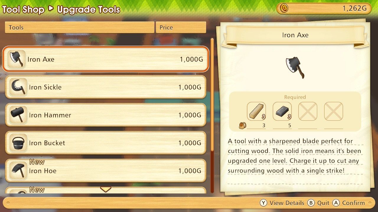 Story of Seasons Pioneers of Olive Town – Find Solid Logs to Craft Solid  Lumber 