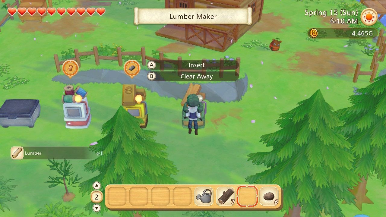 Story of Seasons Pioneers of Olive Town using makers on the farm