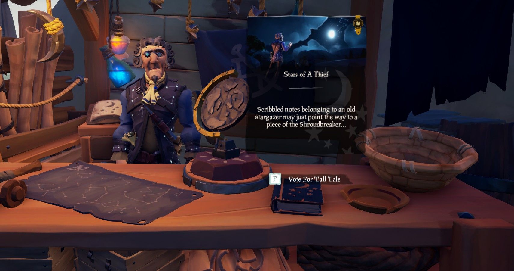Sudds the Stars Thief in Sea of Thieves