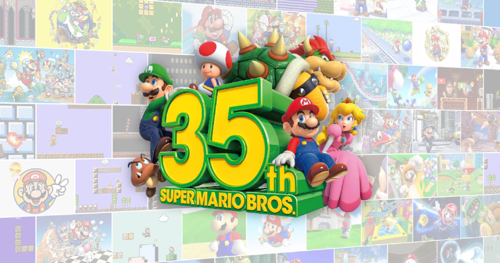 Super Mario 35th Anniversary logo