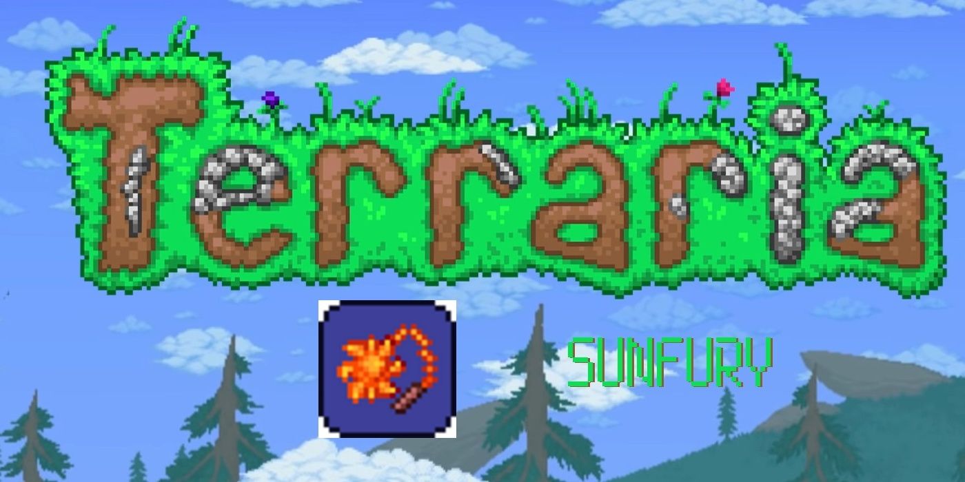 Terraria Sunfury Mace