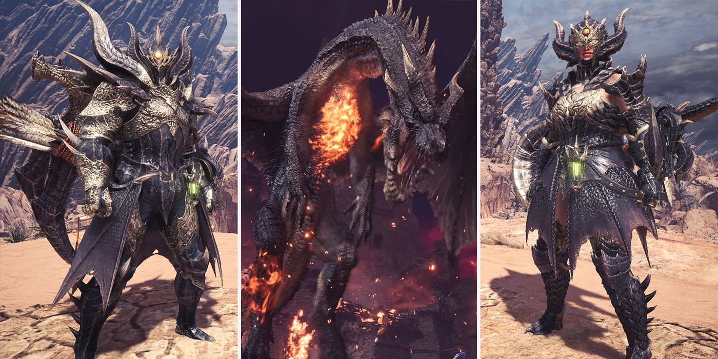 Monster Hunter World Switch Axes Fatalis