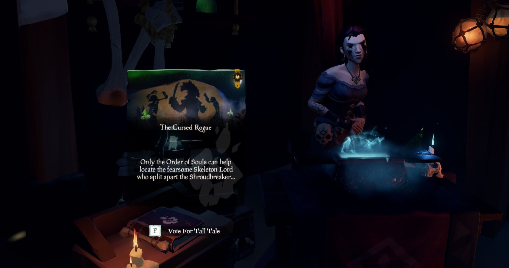 The Cursed Rogue Tall Tale In Sea Of Thieves