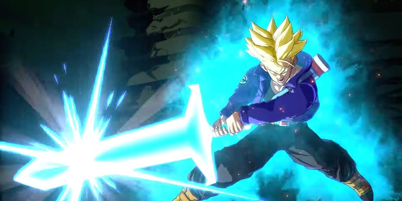 Trunks with the Spirit Sword Dragon Ball Fighterz Cropped