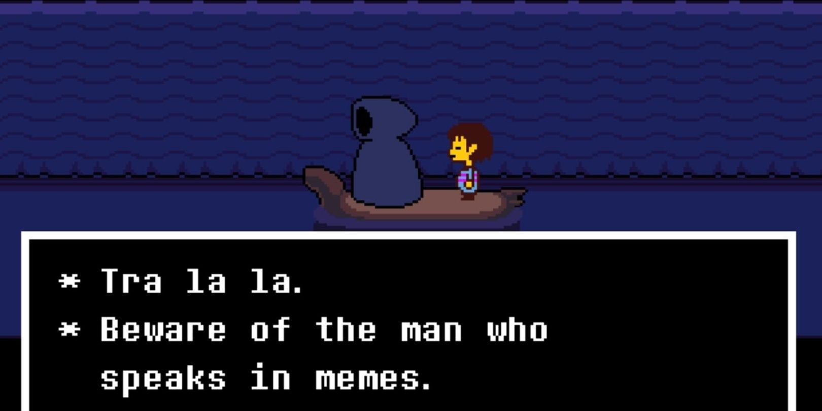 undertale river person