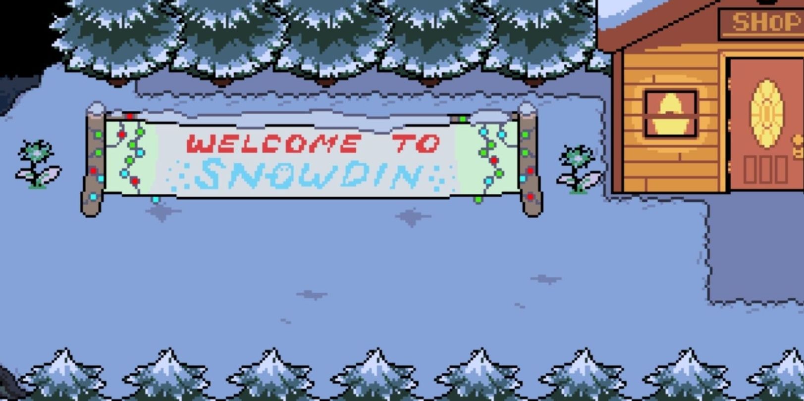 undertale snowdin