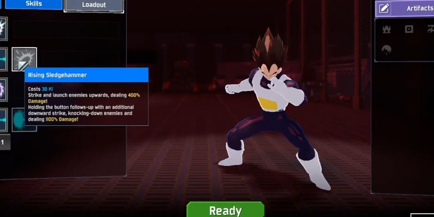 Vegeta is a fun, powerful survivor mod for Risk of Rain 2