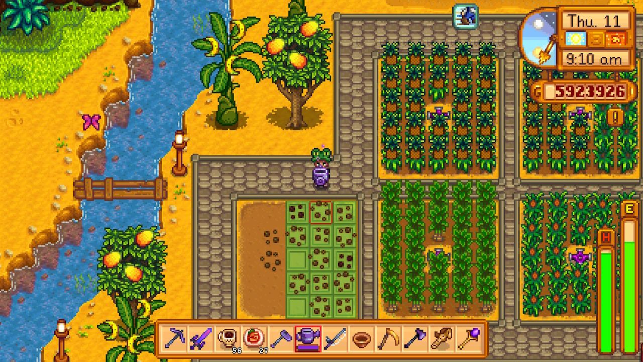 Stardew Valley How To Upgrade And Use Every Tool