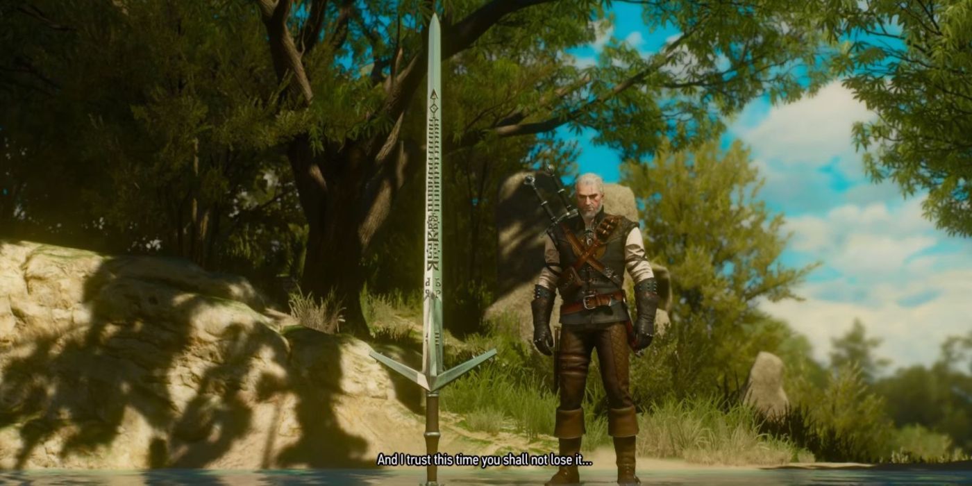 Aerondight in the Witcher 3