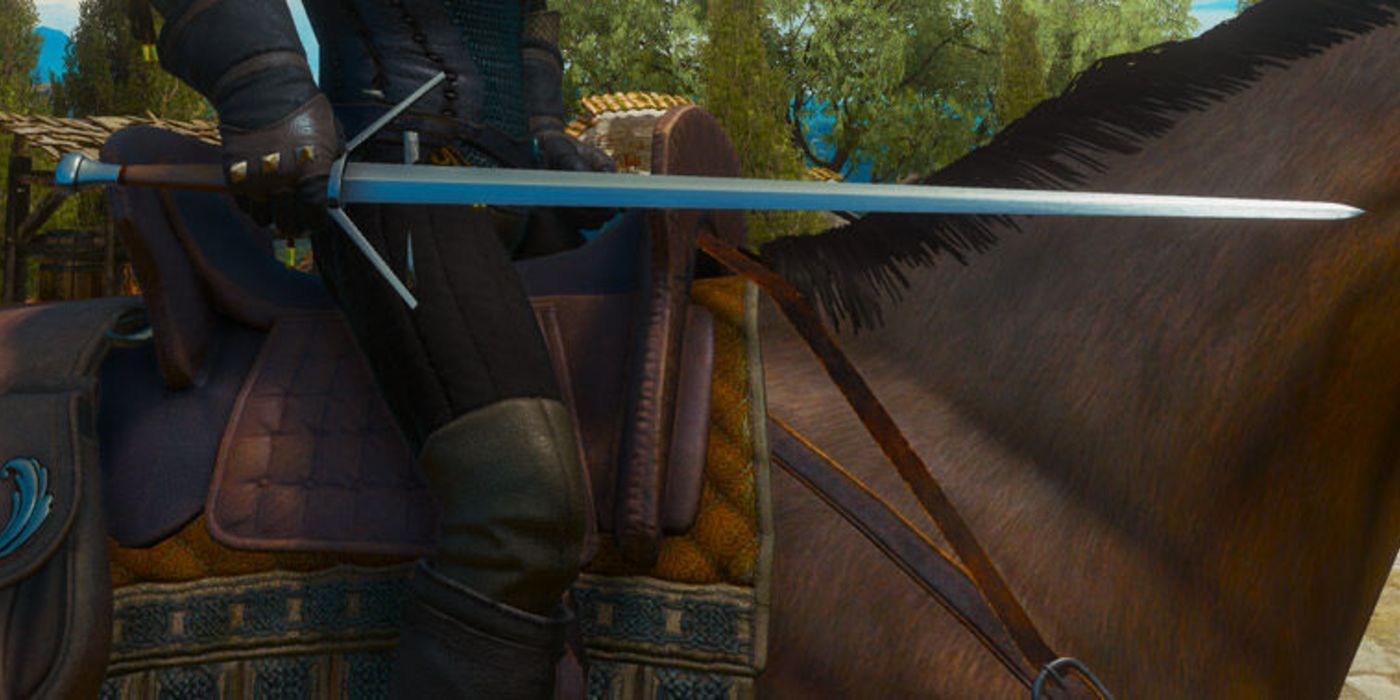 The viper silver sword in The Witcher 3