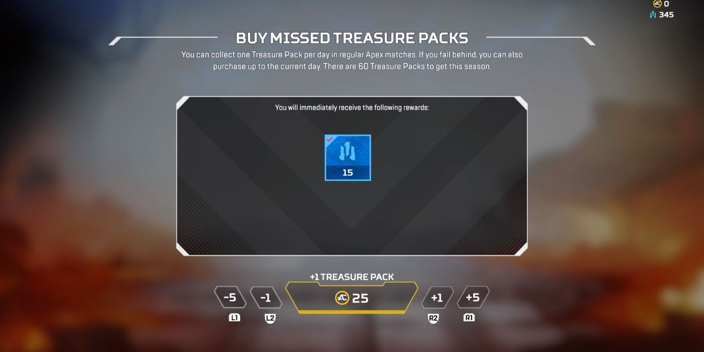 Catch up on Apex Legends Treasure Packs rewards