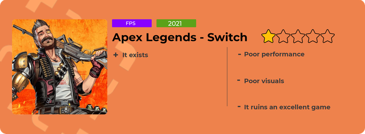 Apex Legends Nintendo Switch Review Portable Apex Is A Massive Disappointment Apex Legends Nintendo Switch Review Portable Apex Is A Massive Disappointment