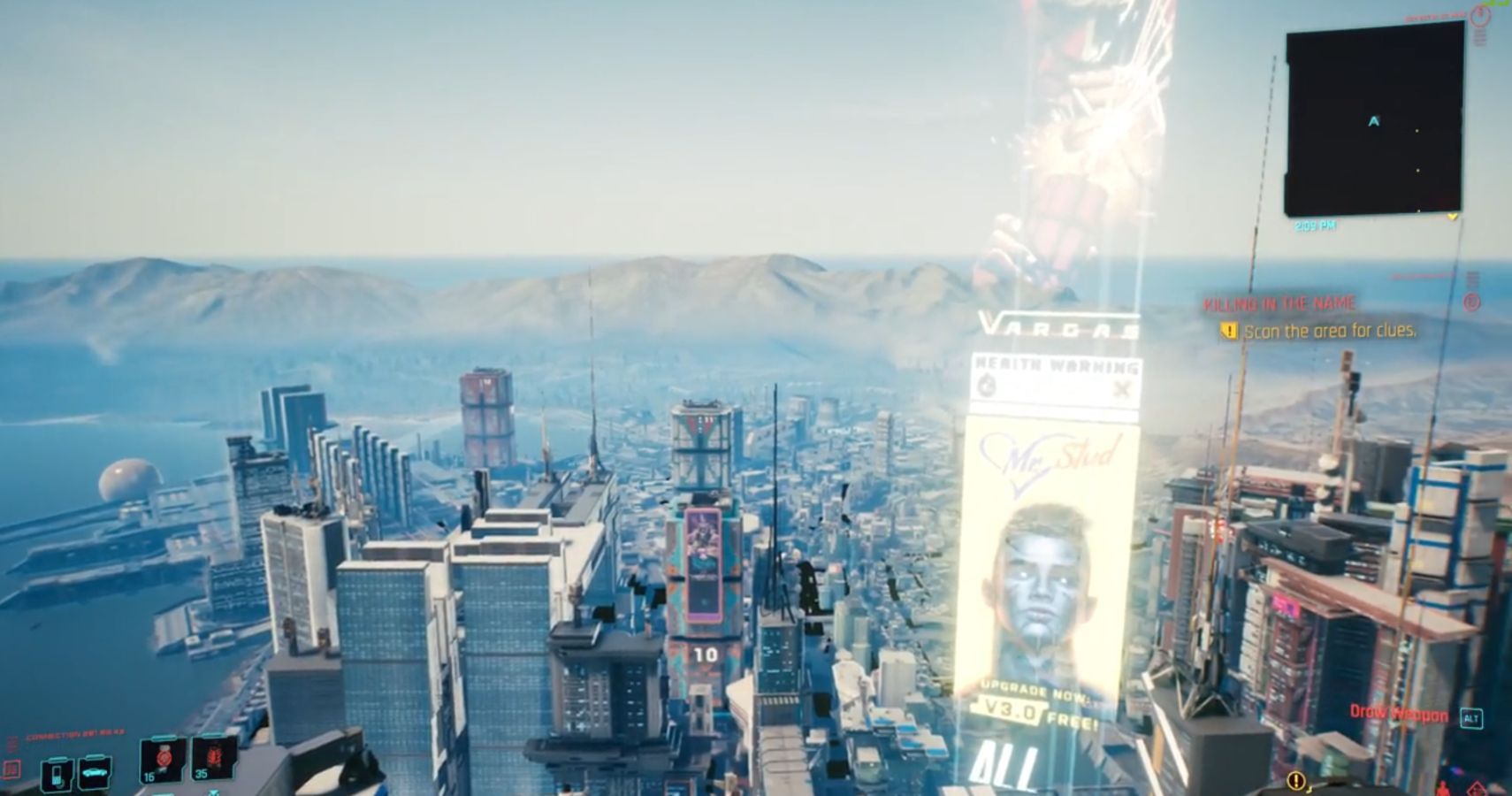 cyberpunk 2077 night city arasaka tower
