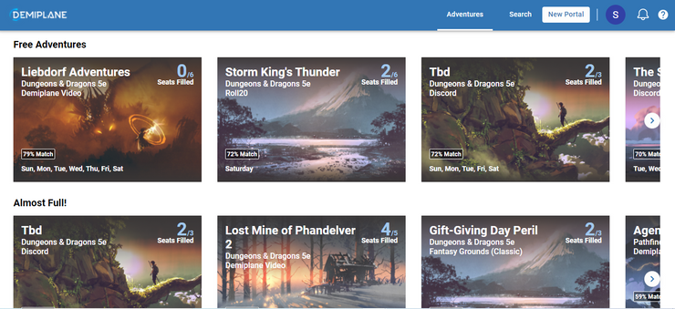 Demiplane Aims To Improve The Online TTRPG Experience By Borrowing From Video Games