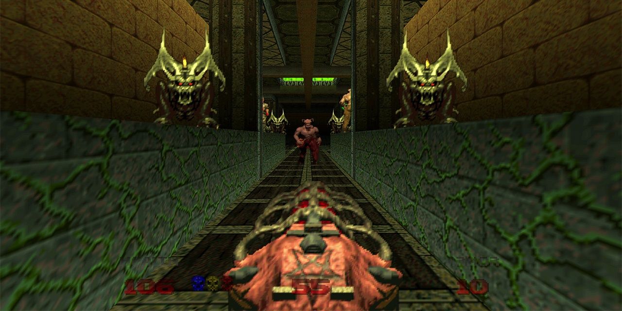 A sudden ambush in Doom 64