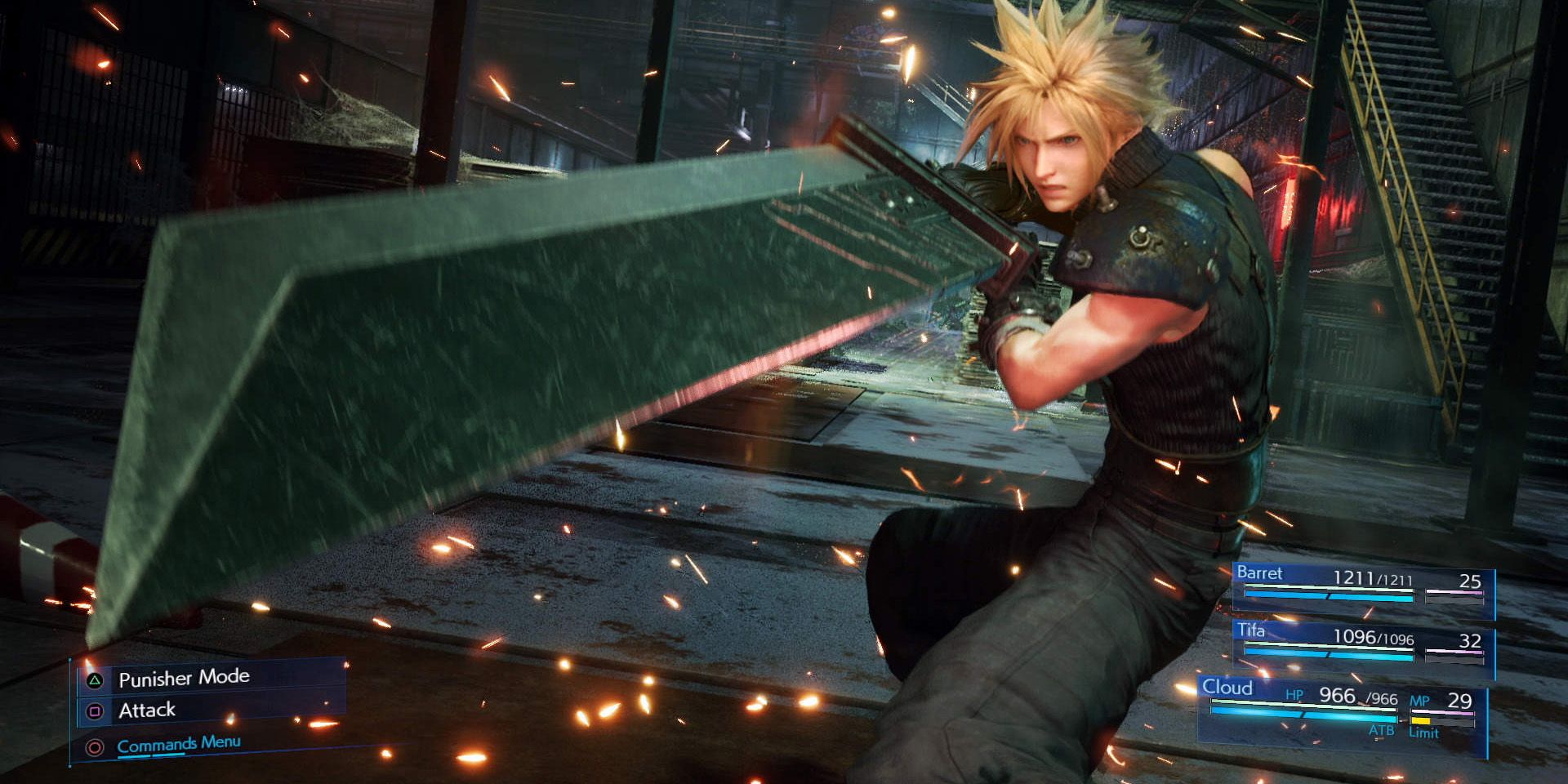 The combat in Final Fantasy VII Remake is very different to the original game