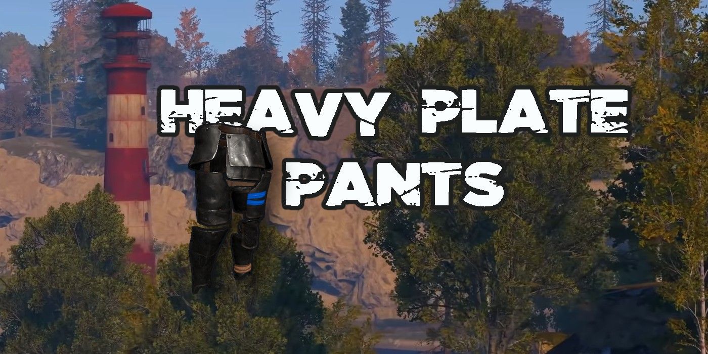 heavy plate pants rust