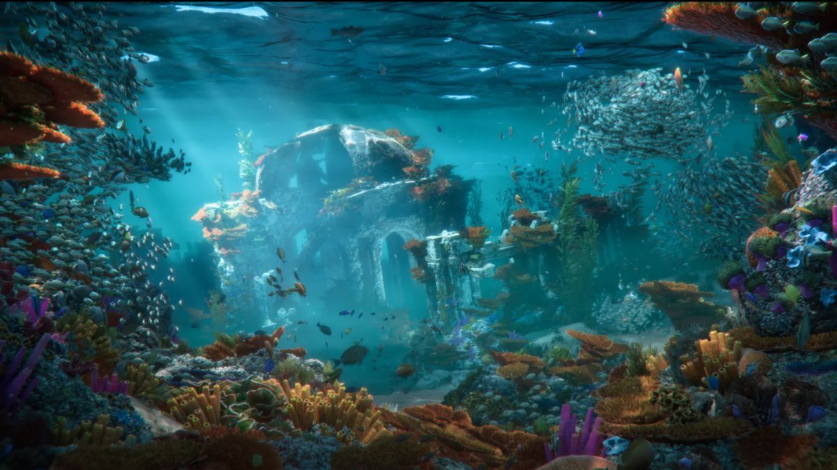 Horizon Forbidden West will feature a range of underwater locations
