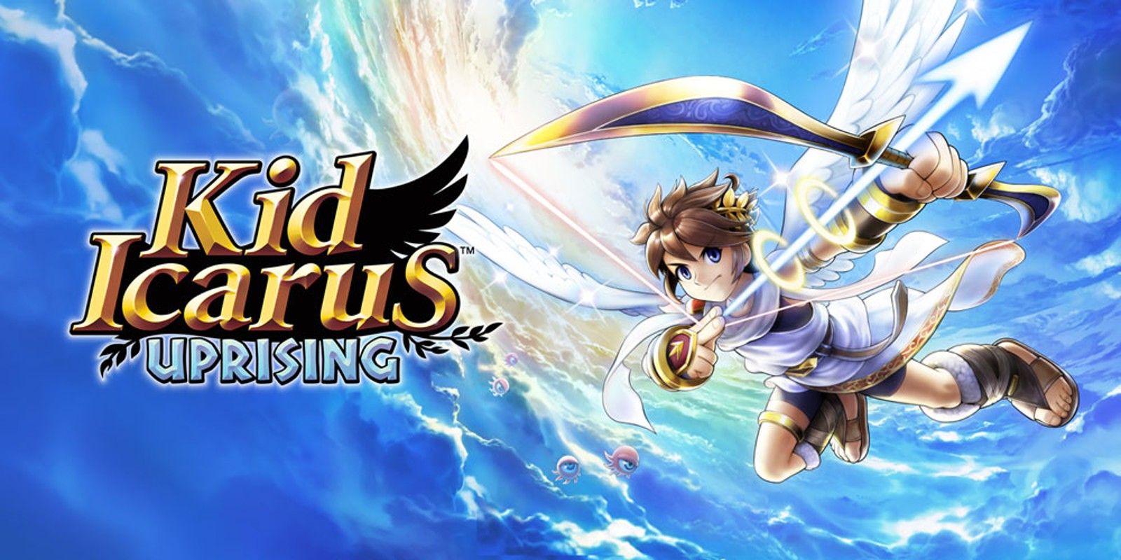 Kid Icarus Uprising 3DS Pit in the clouds