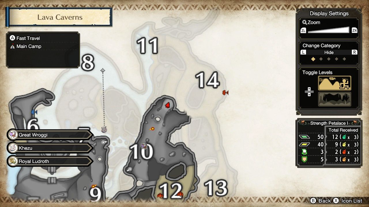 monster hunter rise camp locations