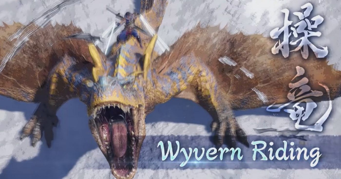 monster hunter rise wyvern riding
