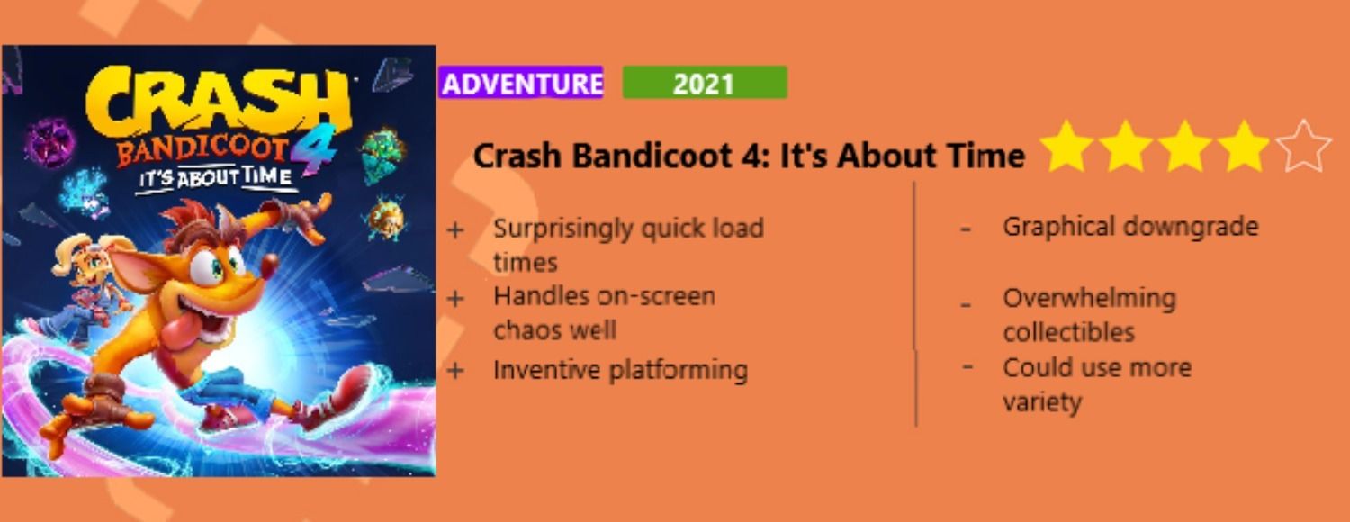 Crash Bandicoot 4: It's About Time Next-Gen Review