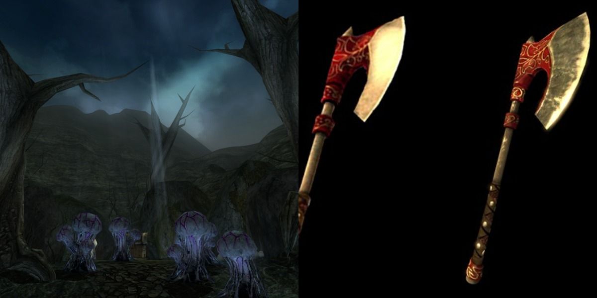 The Lost Garden Demon Door and the The Ronok the Axe side by side