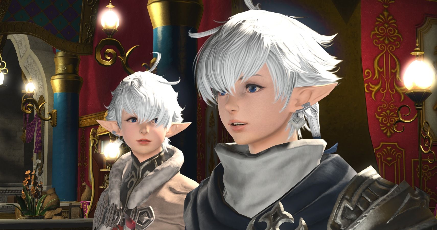 FF14 Alisaie and Alphinaud