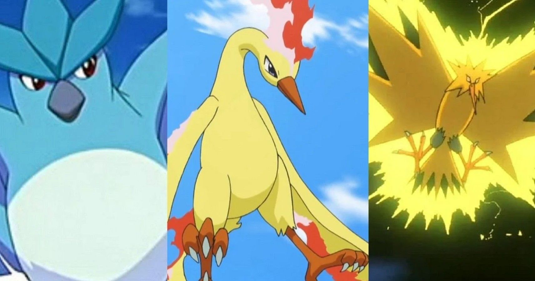 Pokemon legendary birds