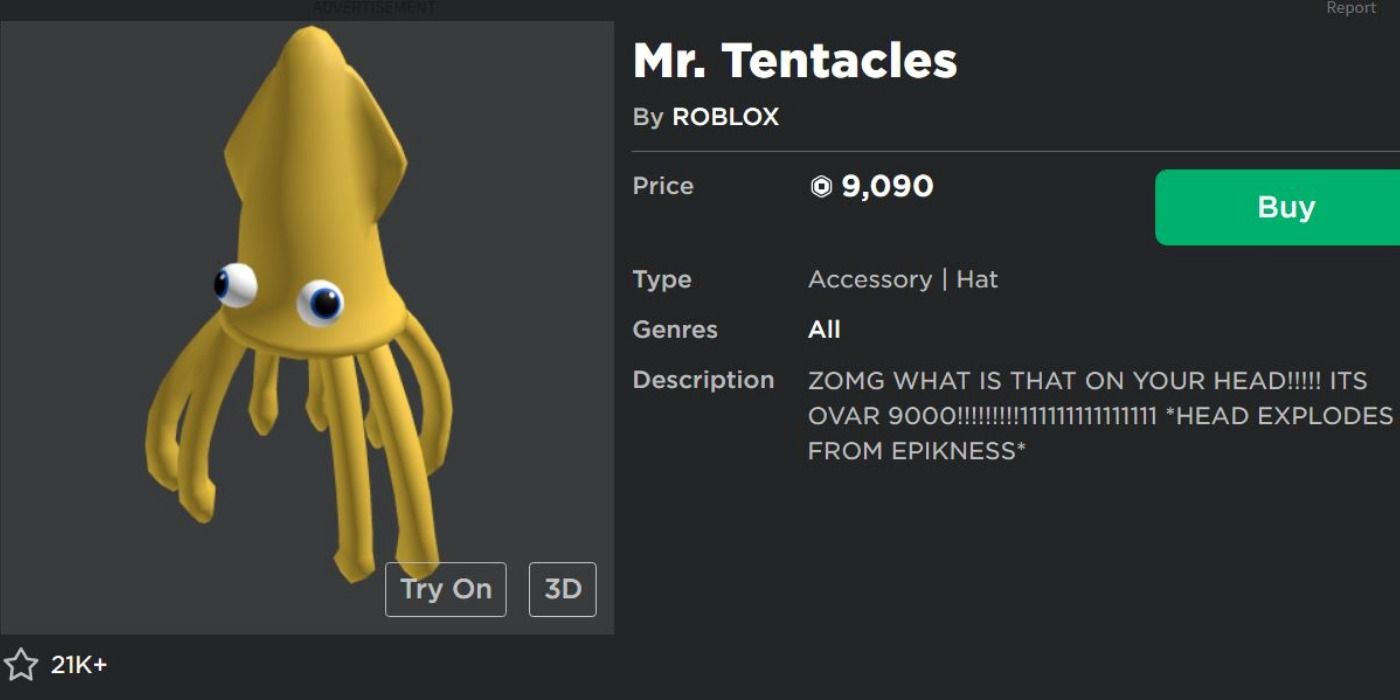 Roblox Mr. Tentacles