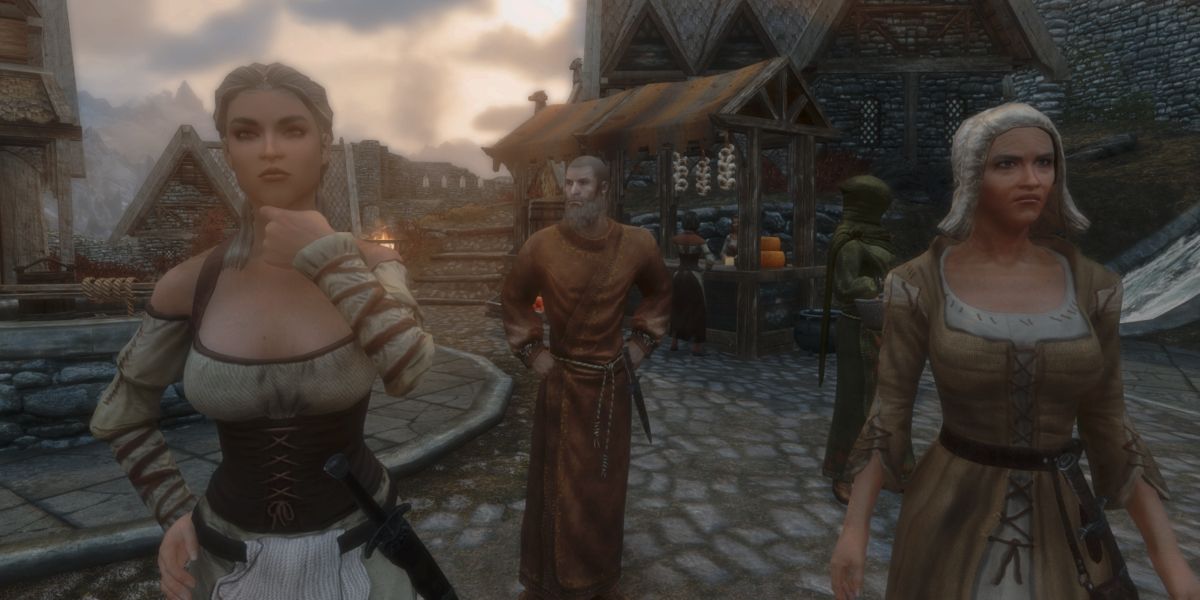  Three Citizens representing the Immersive Citizens - AI Overhaul PS4 Mod