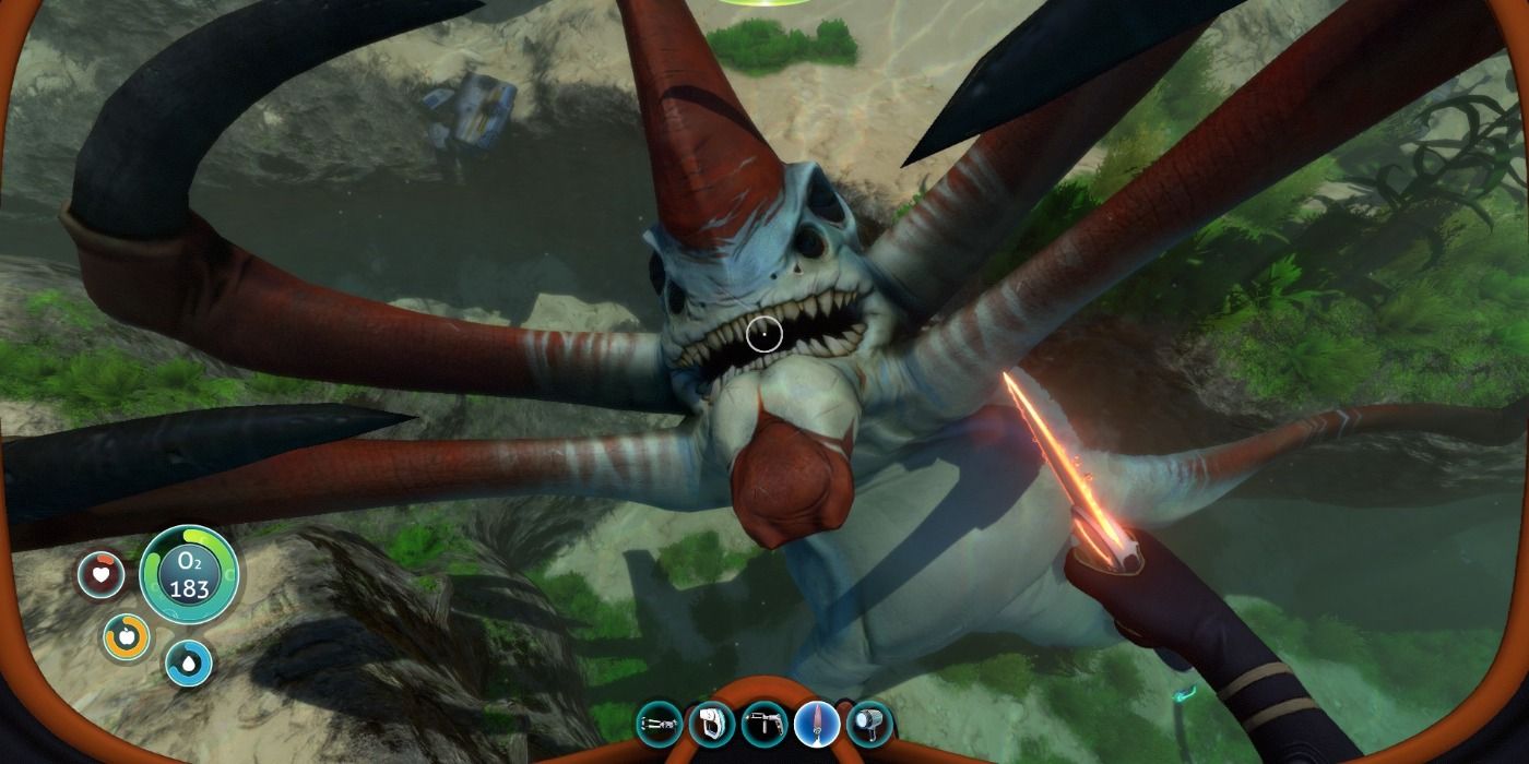 Knife in Subnautica