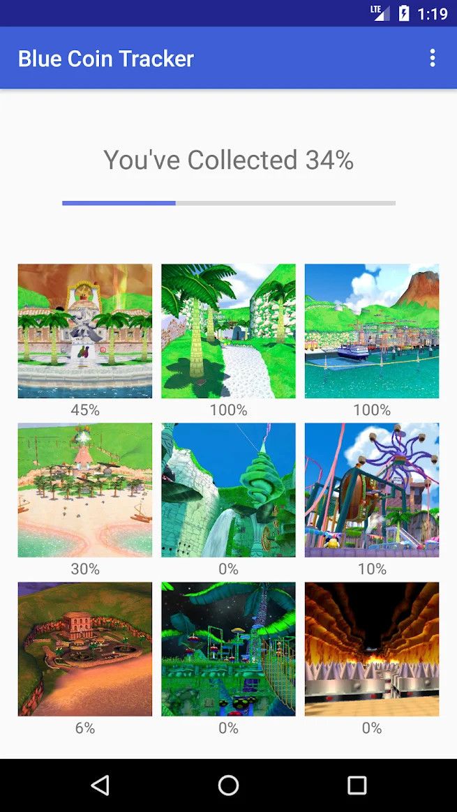 super mario sunshine blue coin app