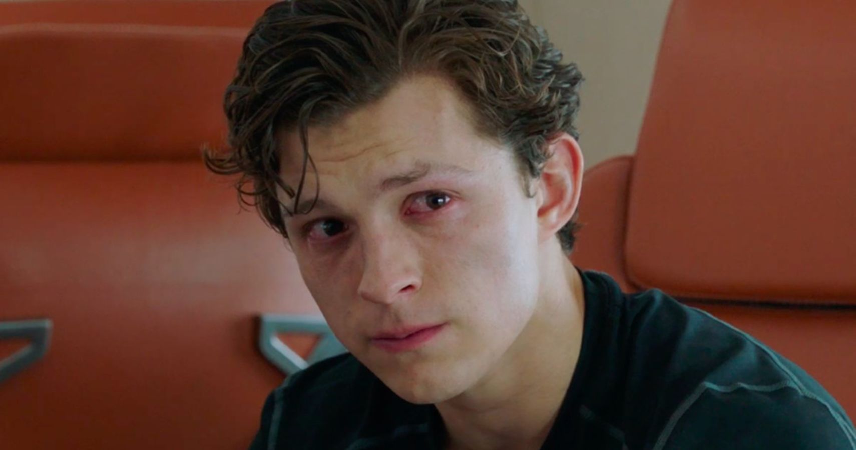 tom holland peter parker tears far from home
