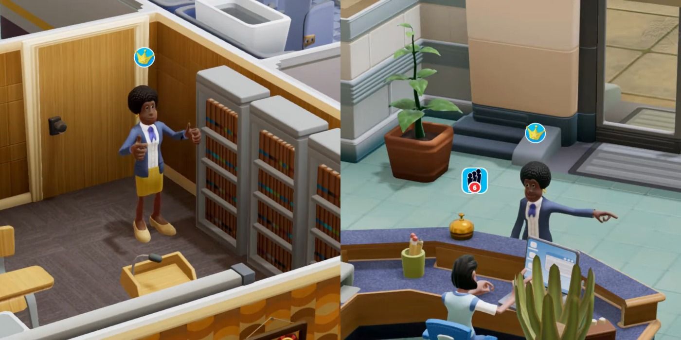 VIP Guest in Two Point Hospital
