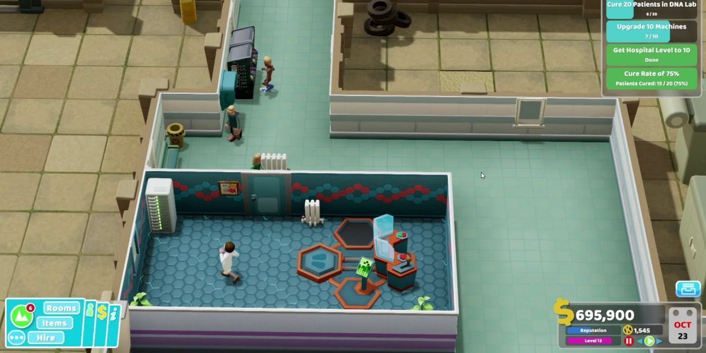 DNA Lab in Two Point Hospital