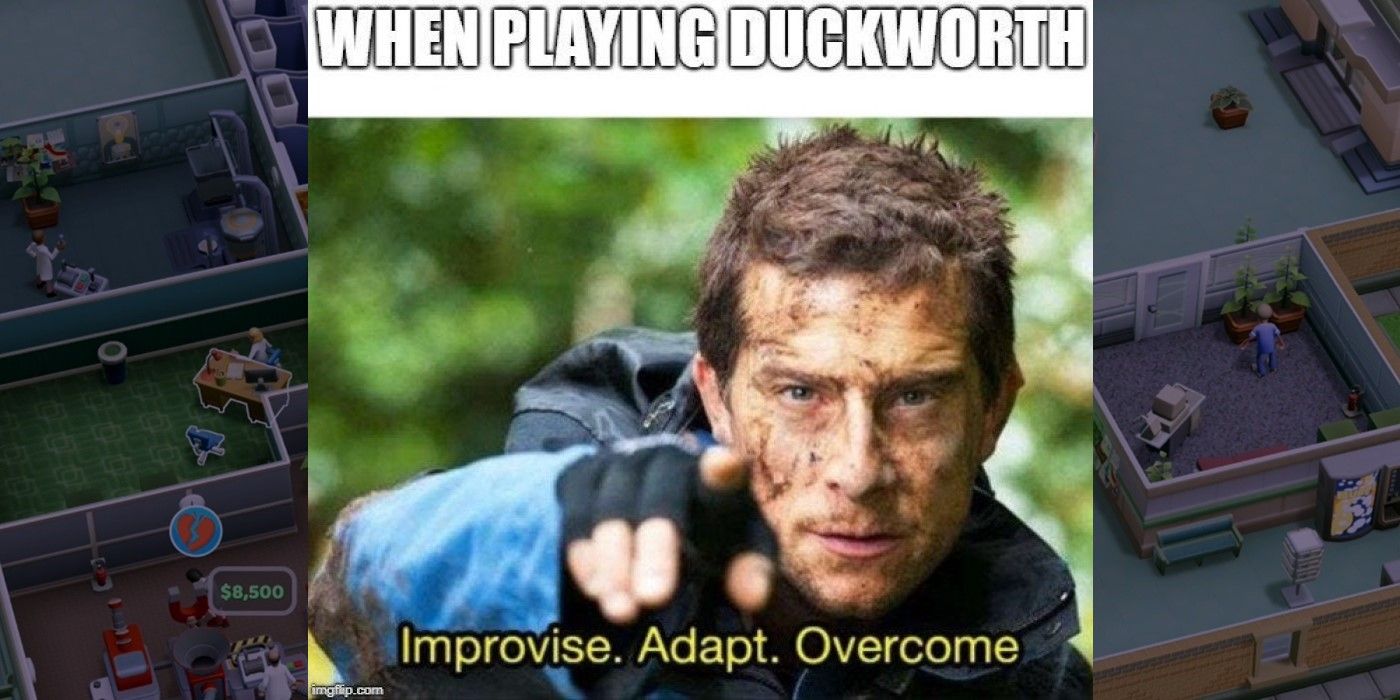 Two Point Hospital Duckworth meme by u/illage2 on Reddit