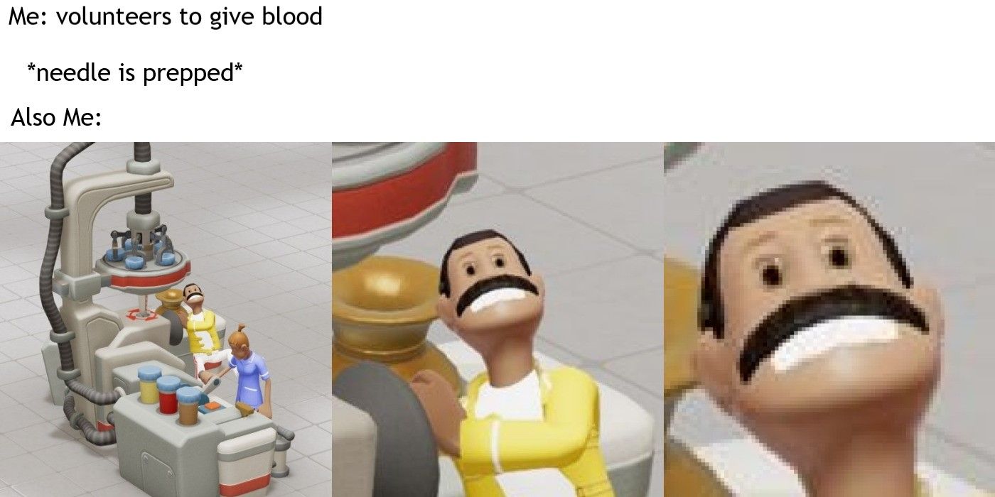 Two Point Hospital Fluid Analysis meme