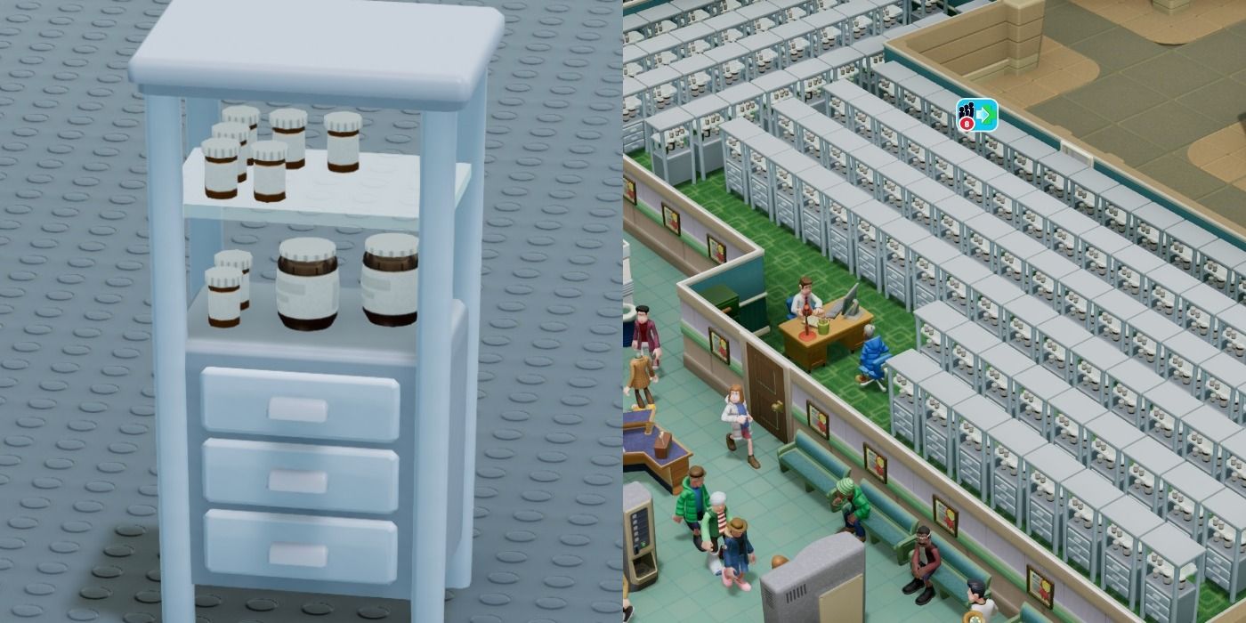Two Point Hospital Medicine Cabinet