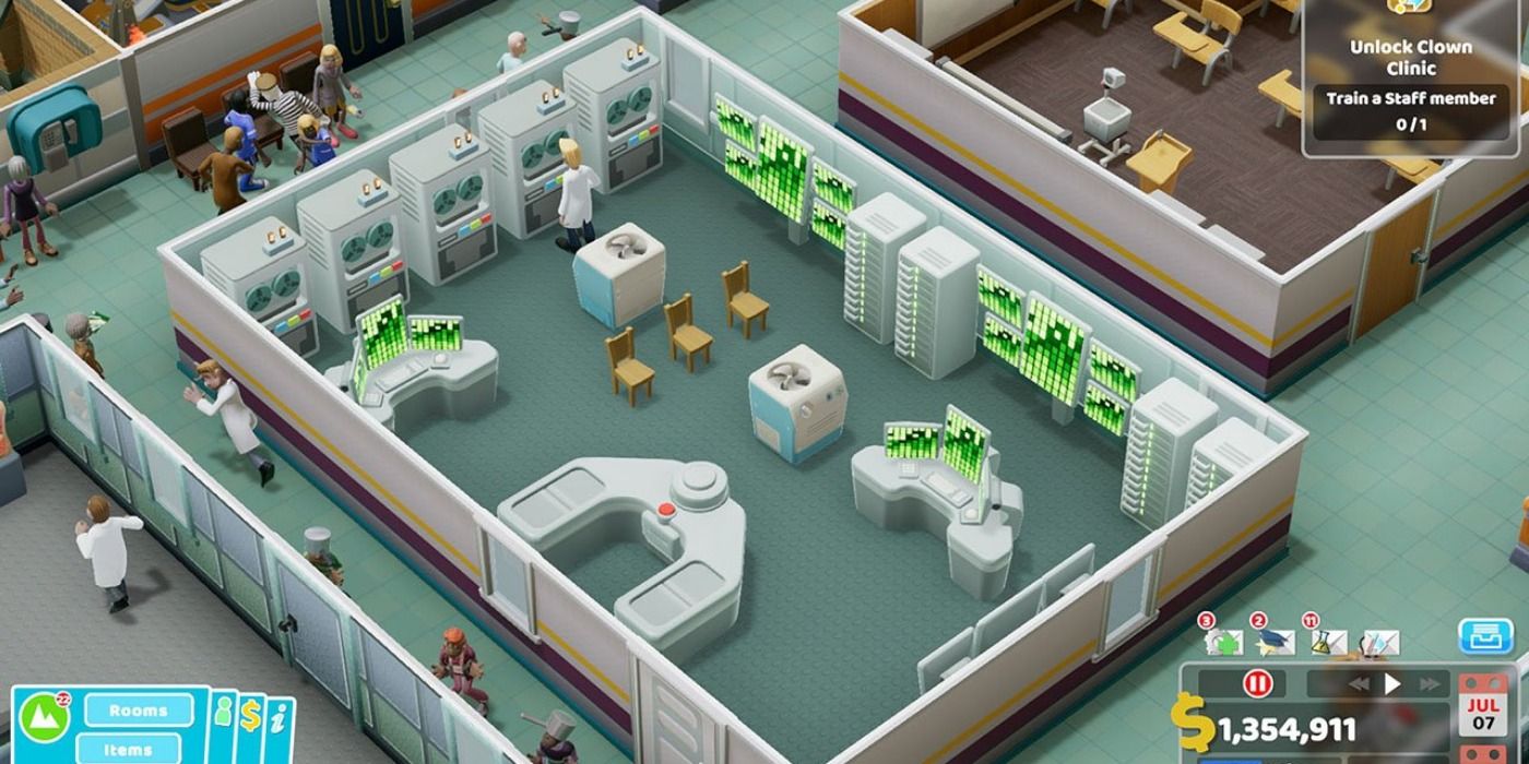 Research Lab in Two Point Hospital